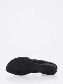 – Komfortsandale aus Nubukleder Dunkel*Arche Sale