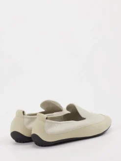 Damen Arche – Loafer aus Hirschleder in Cremeweiß