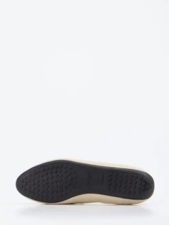 Damen Arche – Loafer aus Hirschleder in Cremeweiß