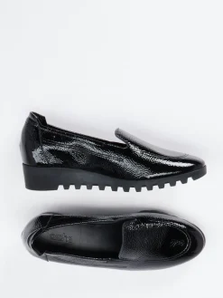 Damen Arche – Slipper aus Lackleder in