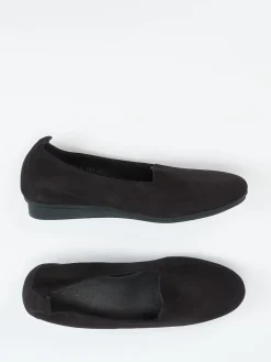 Damen Arche – Slipper aus Nubukleder in