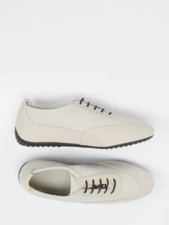 Damen Arche – Sneaker aus Leder in Cremeweiß