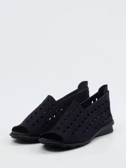 – Sommersandalen aus Nubukleder in Tief*Arche