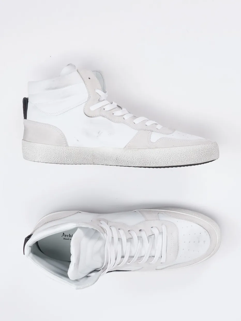 Herren Archivio, 22 Archivio 22 – High-Top Sneaker aus Kalbleder
