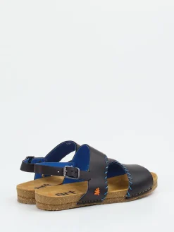 Damen Art – Riemchensandale aus Kalbleder in Schwarz