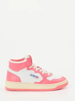 – High-Top Sneaker aus Leder in Pink-*Autry Sale