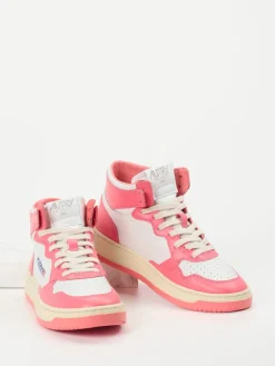– High-Top Sneaker aus Leder in Pink-*Autry Sale