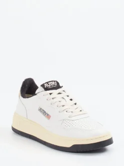 – Low-Top Sneaker aus Kalbleder Offwhite*Autry Discount