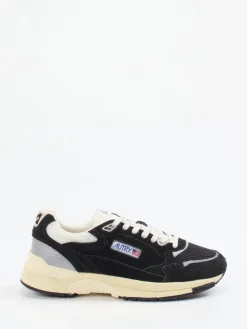 – Retro-Sneaker aus Velours und Mesh*Autry Hot