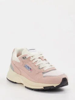 Damen Autry – Retro-Sneaker aus Veloursleder in Altrosa