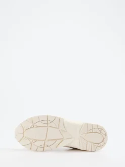 Damen Autry – Sneaker aus Kalbleder und Mesh creme