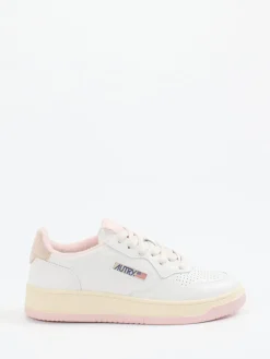 Damen Autry – Sneaker aus Leder mit Pastellakzenten