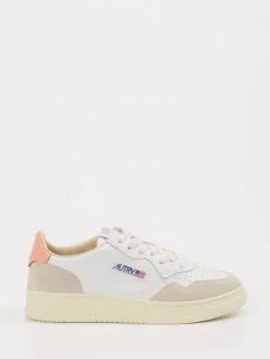 Damen Autry – Sneaker aus Ledermix Offwhite