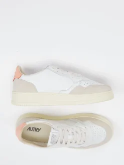Damen Autry – Sneaker aus Ledermix Offwhite
