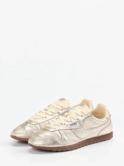 Damen Autry – Sneaker aus Metallicleder farben