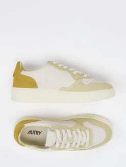 Damen Autry – Sneaker aus Veloursleder Beige