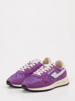 Damen Autry – Sneaker aus Velour/Textil in Violett