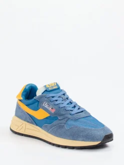 Herren Autry – Sneaker aus Veloursleder in Jeans