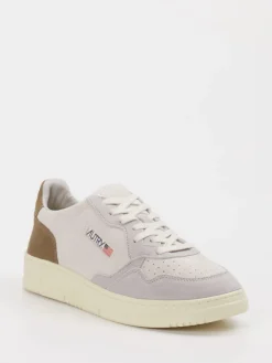 Herren Autry – Sneaker aus Veloursleder in Beige
