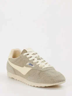 Damen Autry – Sneaker aus Veloursleder in Beige