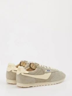 Damen Autry – Sneaker aus Veloursleder in Beige