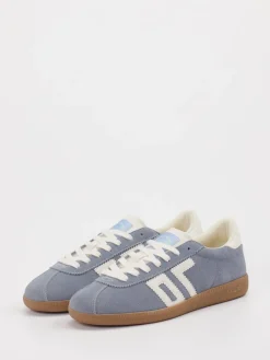 – Retro-Sneaker aus Kalbleder in Tauben*Back 70 Clearance