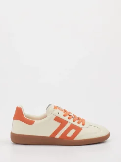 – Retro-Sneaker aus Kalbleder cremeweiß*Back 70 Online