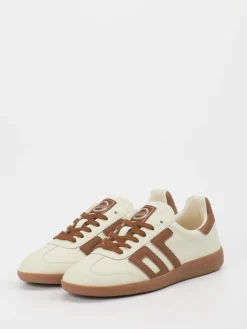 – Retro-Sneaker aus Kalbleder in*Back 70 Discount