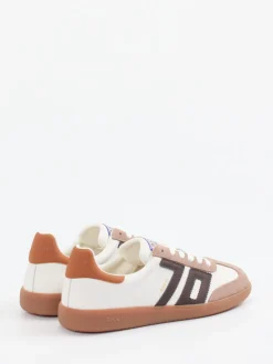 – Retro-Sneaker aus Lammleder in Offwhite*Back 70 Discount
