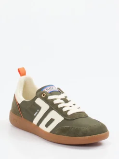 – Retro-Sneaker aus Veloursleder und Textil*Back 70