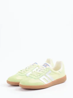 Damen Back 70 – Retro-Sneaker aus Veloursleder und Nylon