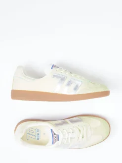 Damen Back 70 – Retro-Sneaker aus Veloursleder und Nylon