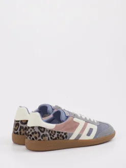 Damen Back 70 – Retro-Sneaker aus Veloursleder mehrfarbig