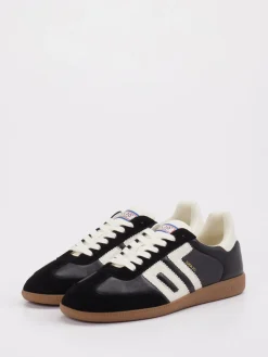 – Retro-Sneaker aus Velour/Leder*Back 70 Hot