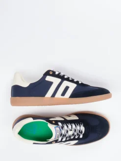 – Retro-Sneaker aus Veloursleder navy*Back 70 New