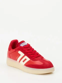 – Retro-Sneaker aus Velour/Leder*Back 70 Outlet