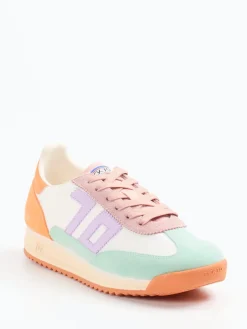 Damen Back 70 – Retro-Sneaker aus Veloursleder und Nylon