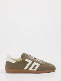 – Retro-Sneaker aus Veloursleder oliv*Back 70 Best