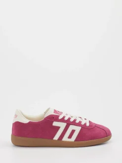 – Retro-Sneaker aus Veloursleder Himbeerrosa*Back 70 Sale
