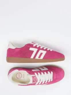 – Retro-Sneaker aus Veloursleder Himbeerrosa*Back 70 Sale