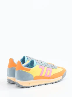 Damen Back 70 – Retro-Sneaker aus Veloursleder und Textil