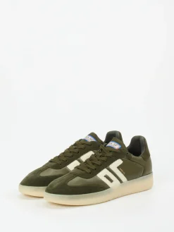 – Sneaker aus Lammleder in Oliv*Back 70