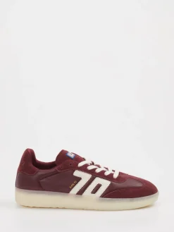 – Sneaker aus Leder in Bordeaux*Back 70 Sale