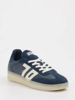 Herren Back 70 – Sneaker aus Velourleder und Leder Navy