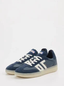 Herren Back 70 – Sneaker aus Velourleder und Leder Navy