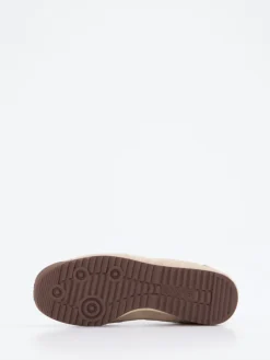 – Sneaker aus Veloursleder -braun*Back 70 Hot