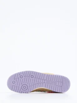 Damen Back 70 – Sneaker aus Veloursleder und Nylon Korallrosa