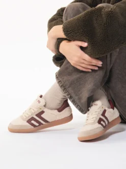 Damen Back 70 – Sneaker aus Velour und Textil