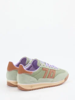 – Sneaker aus Veloursleder Salbei*Back 70 Discount