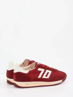 Herren Back 70 – Sneaker aus Velour/Textil in Wein